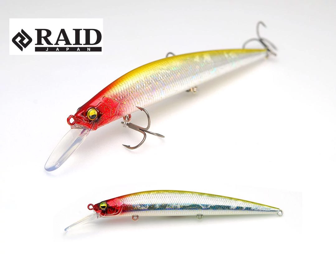 Raid Japan Level Minnow Plus 125mm 14g 005 Clown wobbler