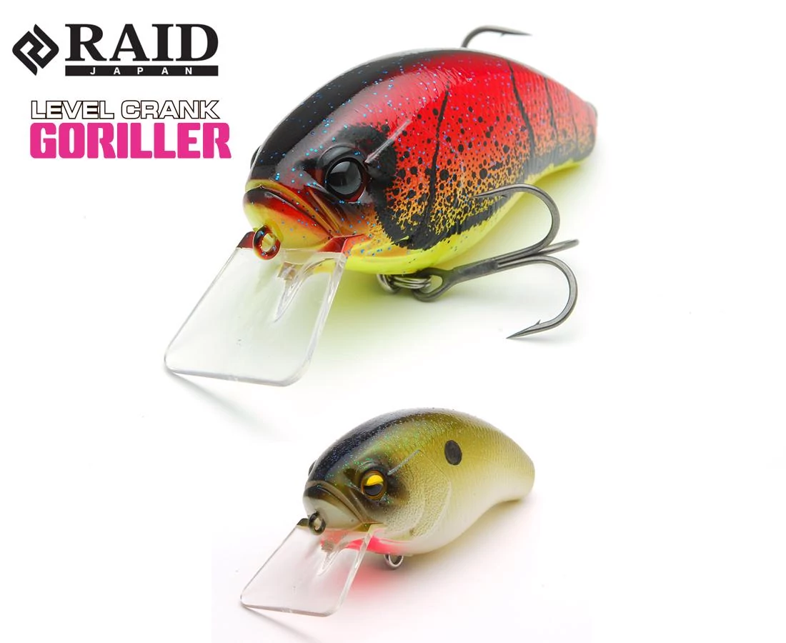 Raid Japan Level Crank Goriller 66mm 17,5g 006 Pearl Shad wobbler