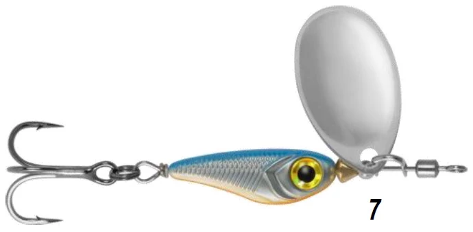 Rapture Crazy Spinner Minnow 5g 7