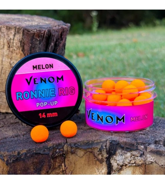Feedermánia Venom Ronnie Rig Pop-Up 14mm Melon/Dinnye 45g, bojli