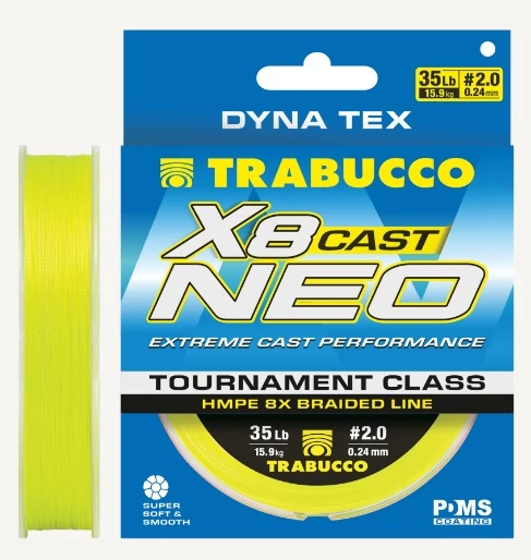 Trabucco DT X8 Neo Cast YL150m 0,104mm 4,64kg fonott zsinór