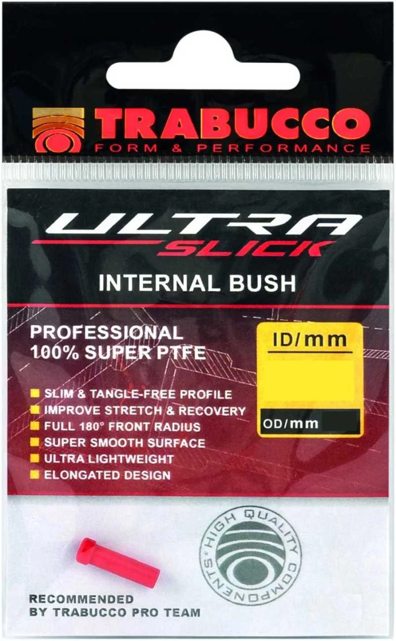 Trabucco GNT Ultra PTFE Bush 2,4-3,2mm ,teflonhüvely rakósbothoz, 1db