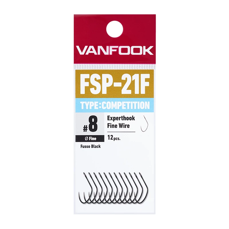 Vanfook FSP-21F Type: Competition 7 szakáll nélküli horog 12db