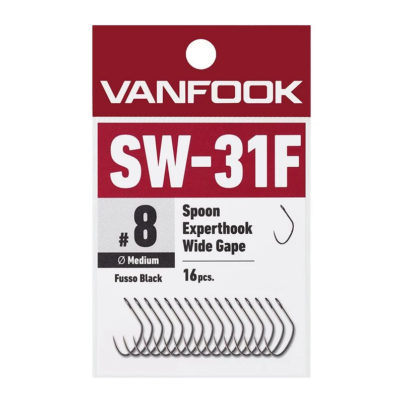 Vanfook SW-31F 6 szakáll nélküli horog 16db