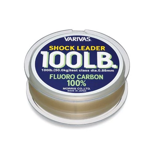 Varivas Fluorocarbon Shock Leader 30m #14 0,630mm 50lbs előkezsinór