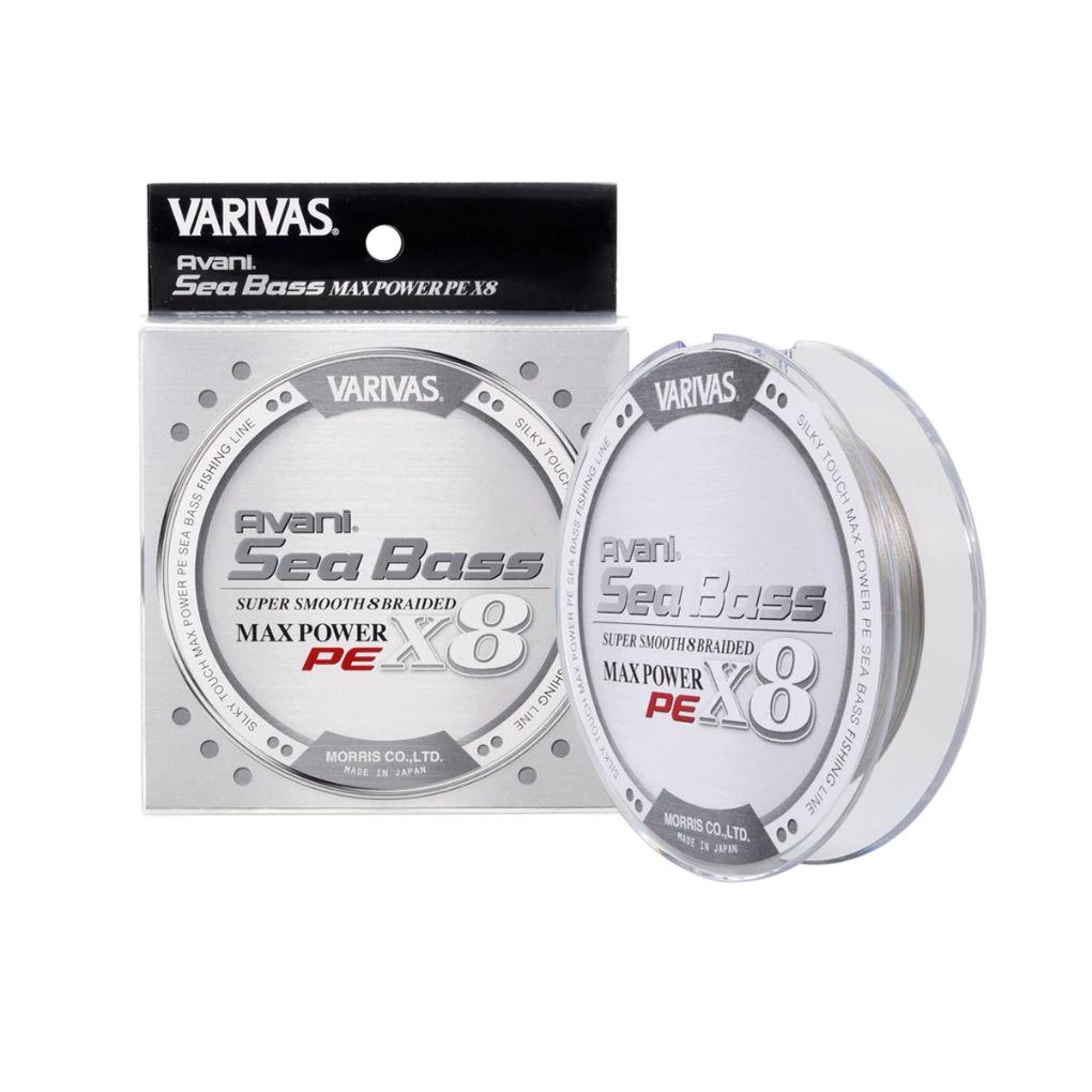 Varivas Sea Bass Max Power PE X8 Stealth Grey 150m #1,0 20,2lbs fonott zsinór