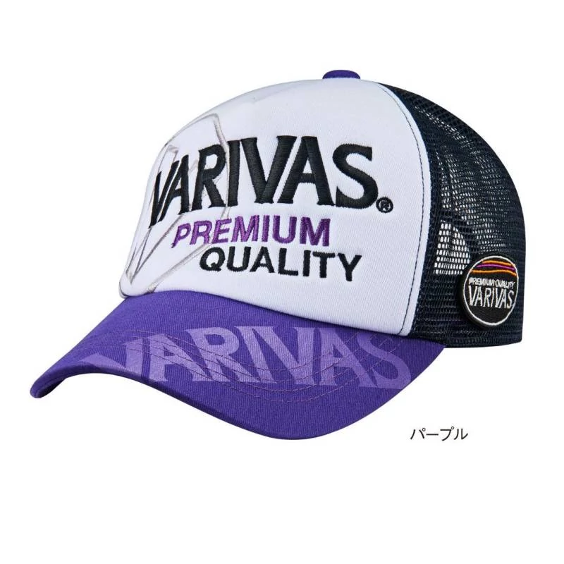 Varivas Breathable Mesh Cap Purple sapka