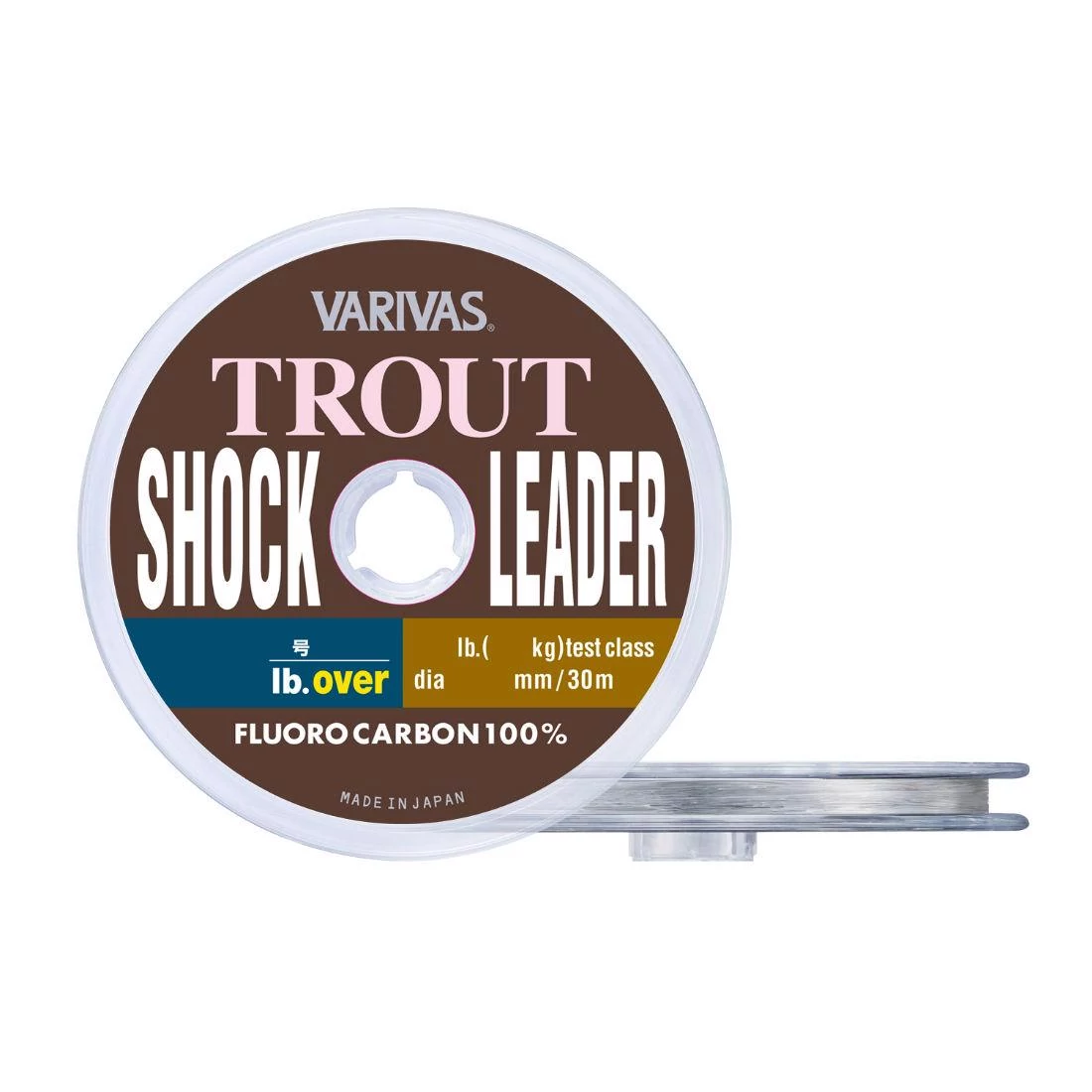 Varivas Trout Shockleader FC 30m 0.285mm 12lb Fluorocarbon előkezsinór
