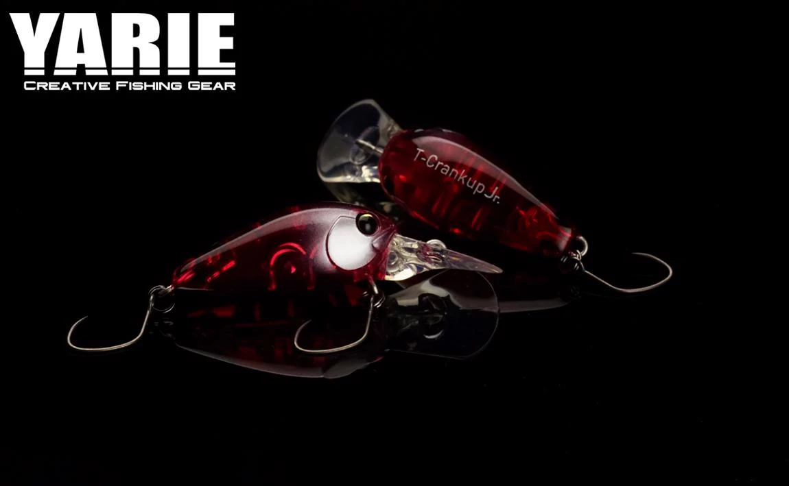 Yarie 675 T-Crankup JR Type SS 28mm 2.1gr C40 Crystal Rosso KL wobbler