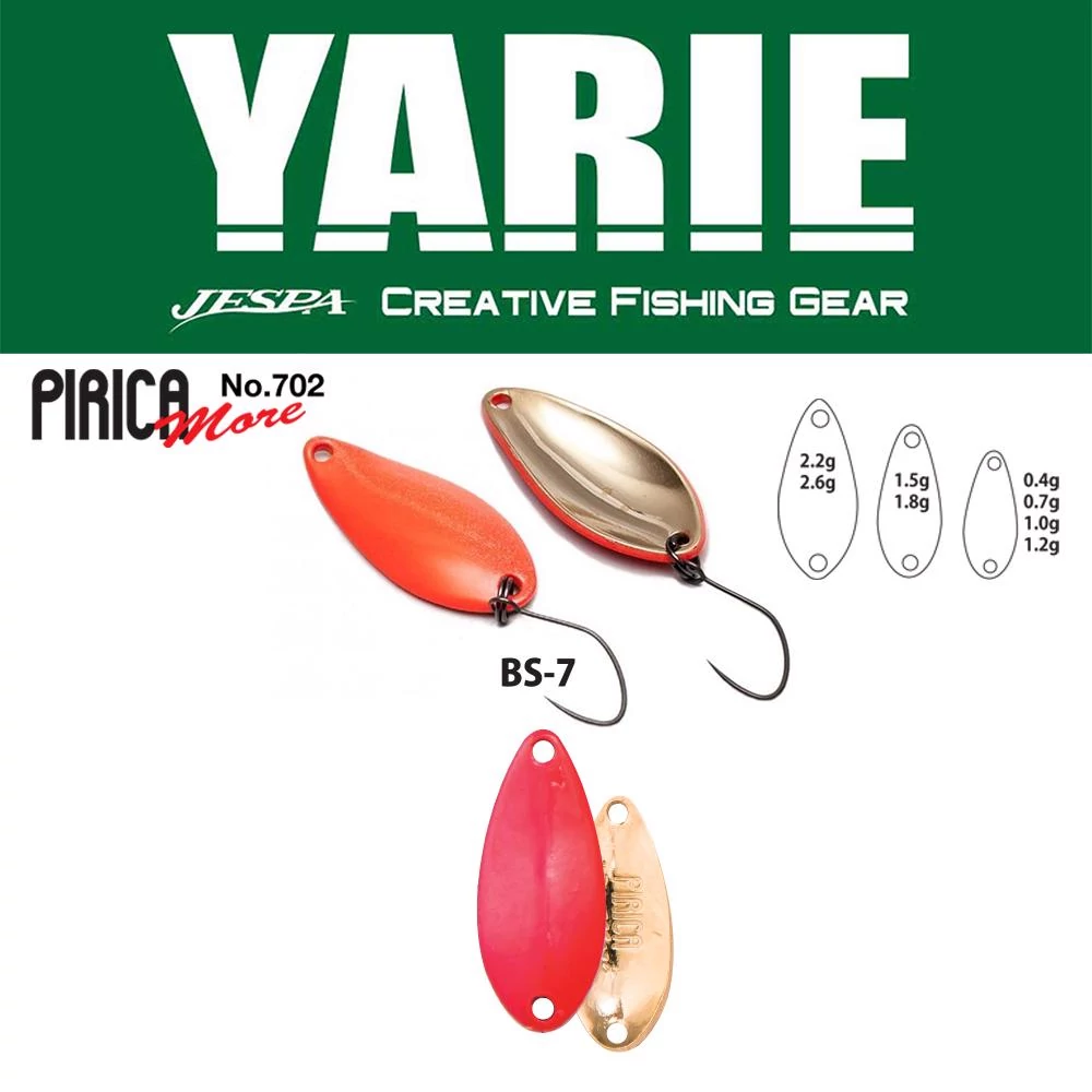 Yarie 702 Pirica More 2.6gr BS-7 Candy Pink kanál villantó