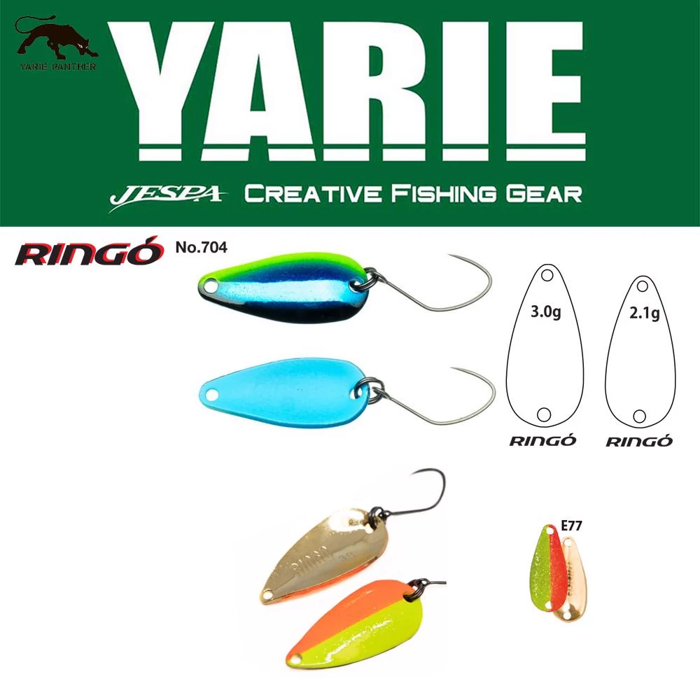 Yarie 704 Ringo 3.0gr E77 Half Mac kanál villantó