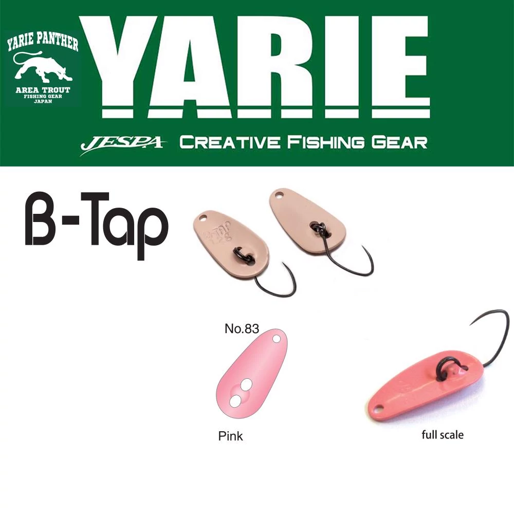 Yarie 705 B-Tap 1.2gr 83 Pink kanál villantó