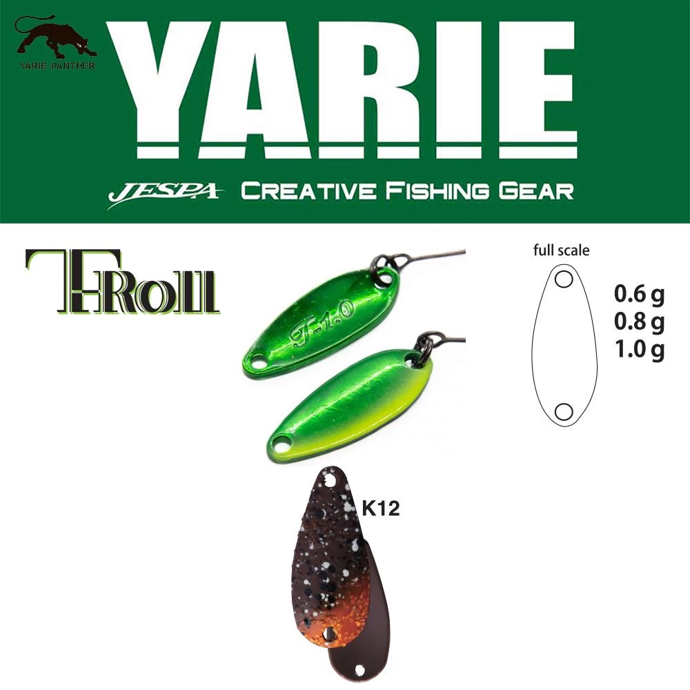 Yarie 707T T-Roll 1.0gr K12 Mobility Orange kanál villantó