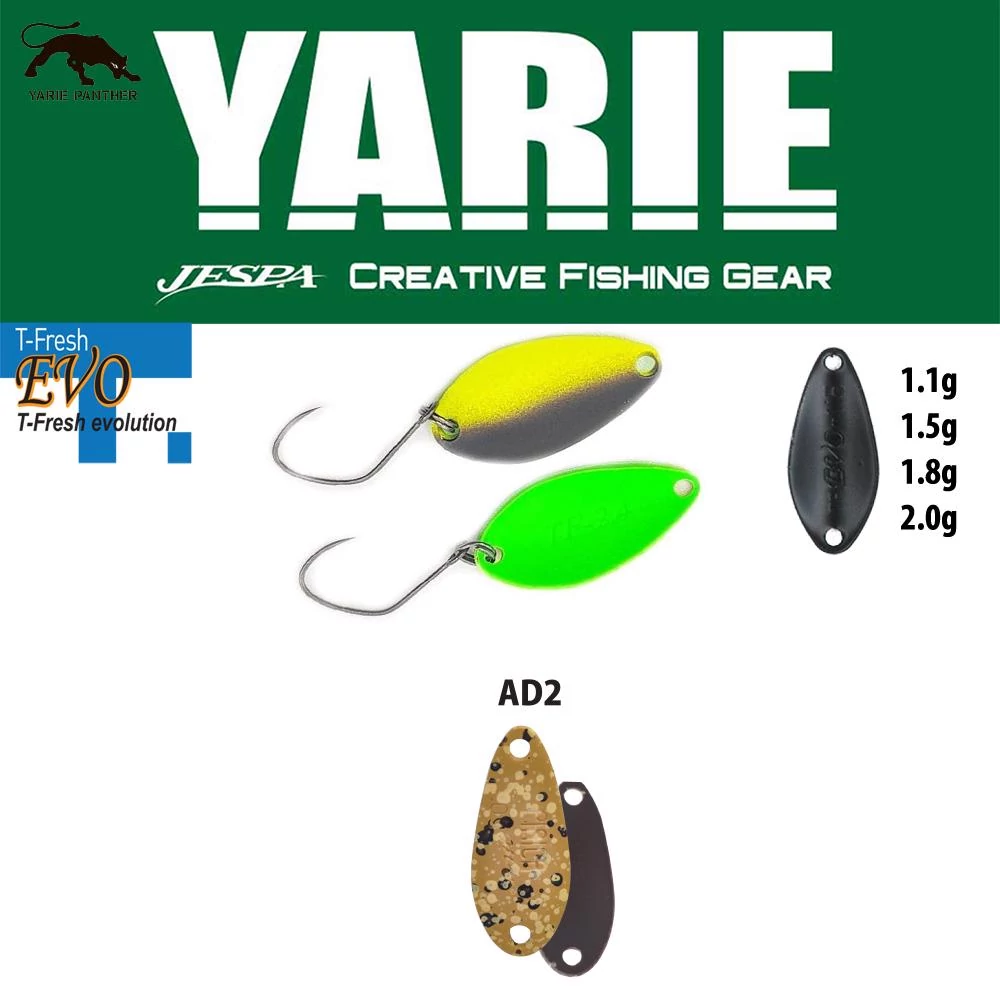 Yarie 710T T-Fresh Evo 1.1gr AD2 Mastu Pellet B kanál villantó